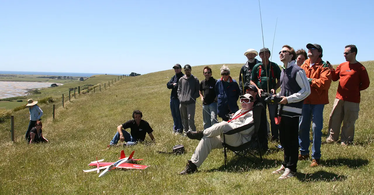 Stanley Slopefest pilot group photo2009